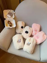 可愛いウサギデザインの冬用袖カバー【防汚・羽毛服用・子供・大人・オフィス用】