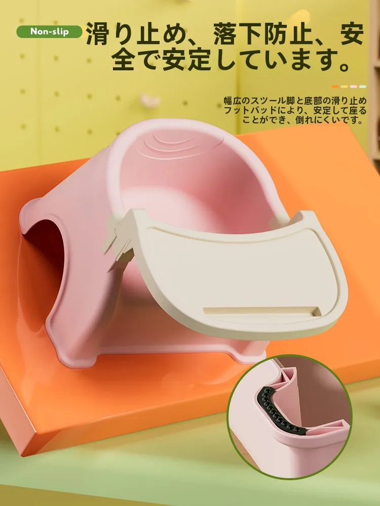 子供用プラスチック小椅子：MRUN JY20250416の機能と実際の使用シーン