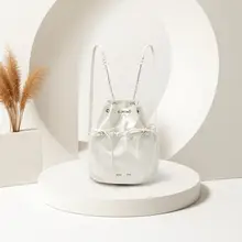 抽紐付きダブルショルダーバッグ【カジュアルデザイン・トートバッグ】