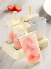 食品グレードのアイスキャンディ型【蓋付き・家庭用・手作りアイスクリームメーカー】