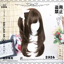 ロリータスタイルのウィッグ【長直毛・自然な甘さ・日常使いに最適】