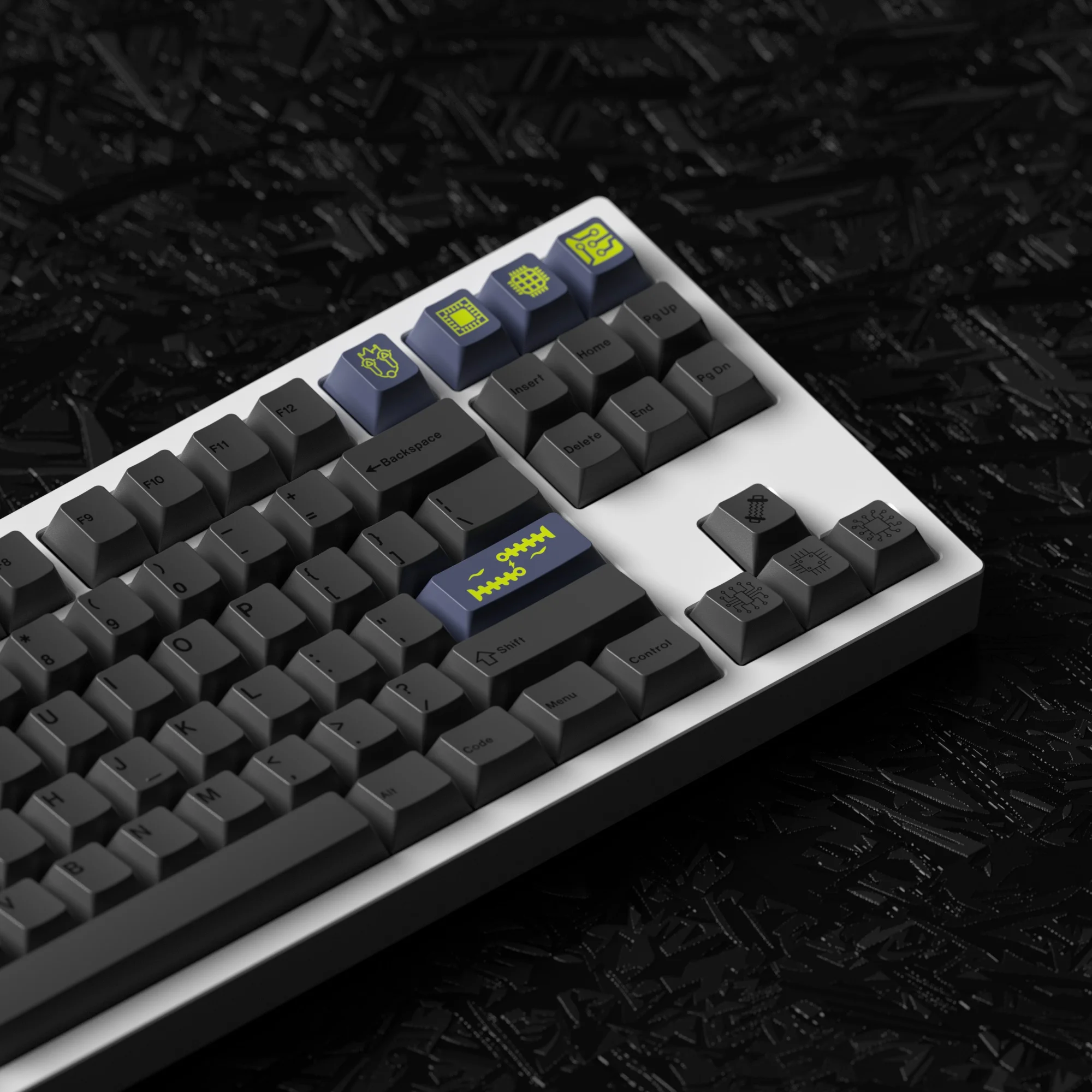 キーキャップ 暗物质键帽 黒色 PBT 熱昇華 高さ68 980 75 87とは？