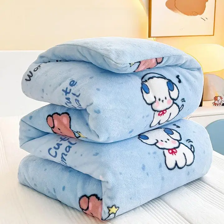 布団 対象ユーザー/使用シーン: 幼稚園 秋冬 厚手の綿 中材: ミルクベルベット 大豆 小さめ