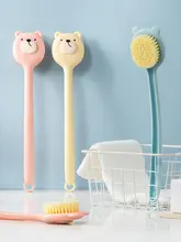 身体用洗浄ブラシ【ソフト毛・長柄・背中用】