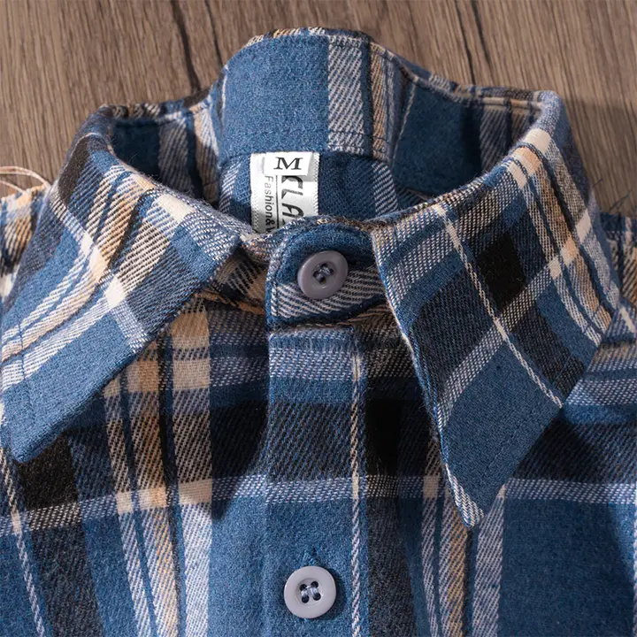 チェックシャツ 男性 秋冬 ゆったり 快適 カジュアル デザイン アメリカンスタイル