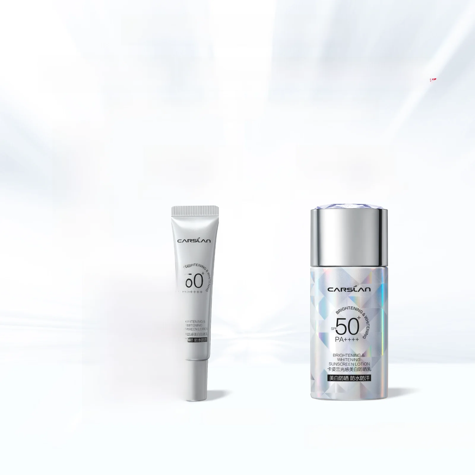 カ姿兰光感美白防晒乳：SPF50+で乾燥肌に優しい紫外線散乱剤の実効性