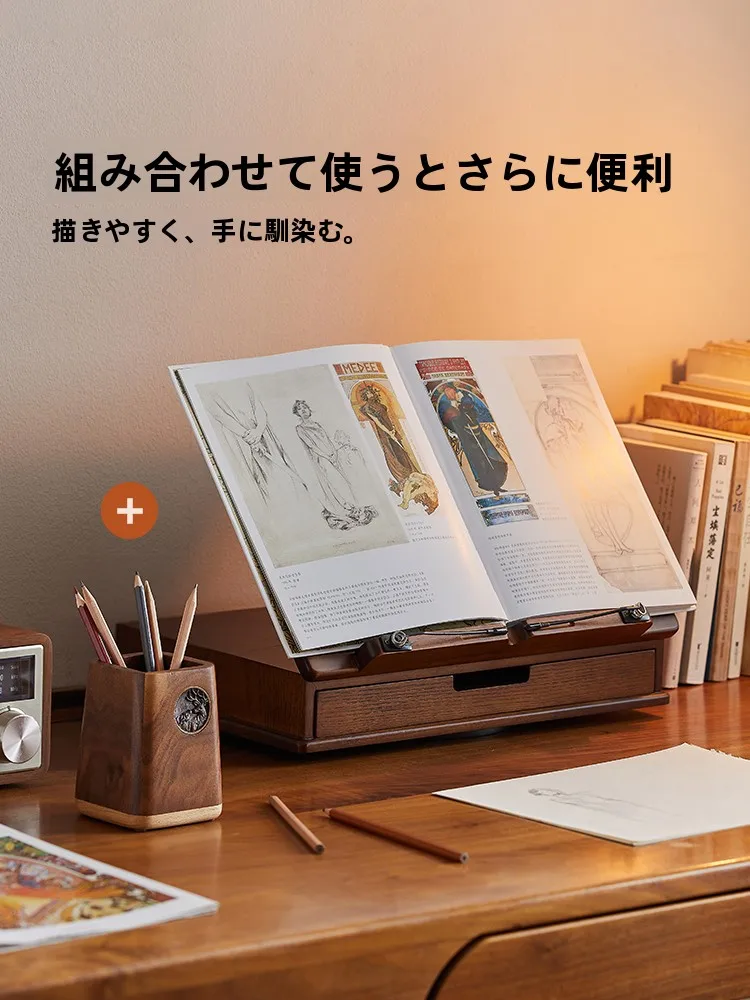 イーゼル デスクトップ無垢材 ポータブル画板：家庭・学生向けの折りたたみ式使用ガイド