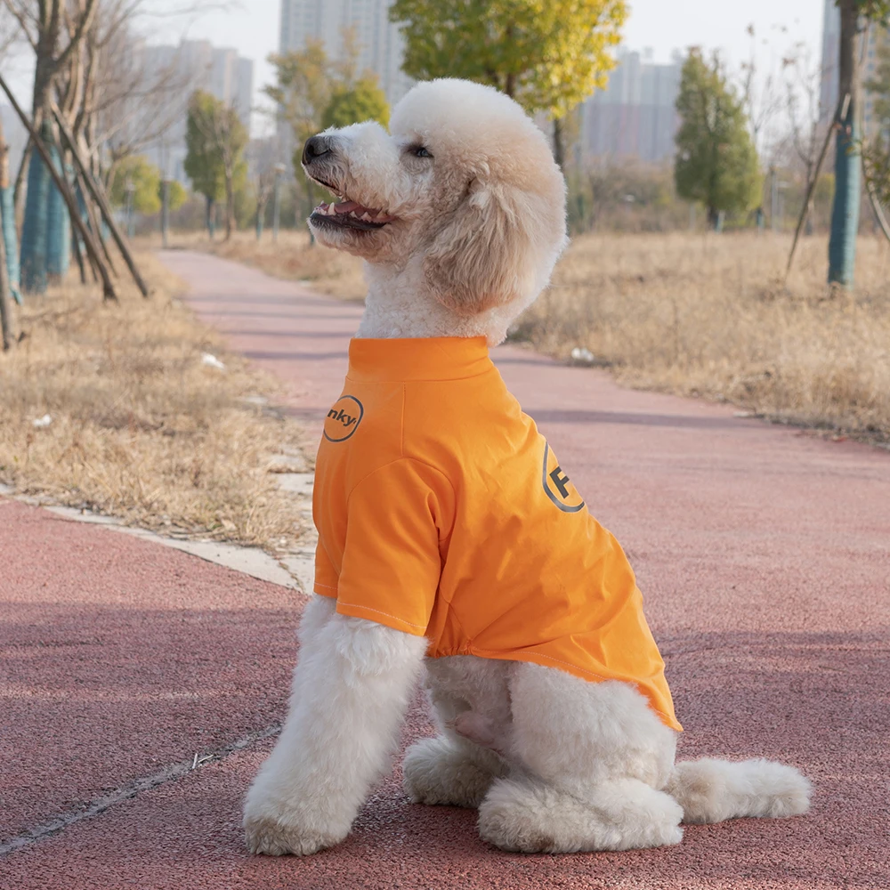 夏用大型犬服：通気性と薄手設計で暑さ対策を実現