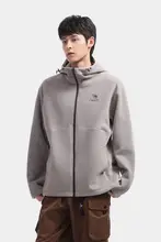 Camel アウトドア用フリースジャケット【冬用・メンズ・フード付き・保温・抗静電気】