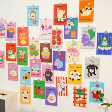 カラフルな動物イラストのウォールステッカー【子供部屋用・創造的なデコレーション・フォトプロップ】