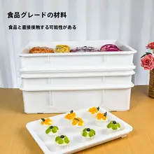パンの発酵に最適！プラスチック製生地用発酵ボックス【ピザ用・収納バスケット・お菓子作り用】