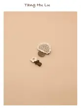 かわいい布製花飾りのベビー用ヘアクリップ【髪の毛を傷めない・子供用】