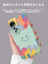 ADDTHIS スマイルデザインのHuawei Nova15対応スマホケース【極薄・シリコン製・全包カバー】
