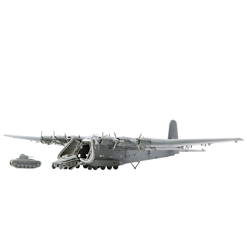組み立て式航空機模型【大型貨物機・車両付き・1:144スケール】の実際の性能と使い方
