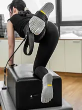 ローラスターレディス五指ソックスシューズ【室内フィットネス・ヨガ・ダンストレーニング用・滑り止め】