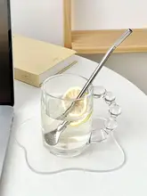 スプーン付きステンレス製ストロー【コーヒーかき混ぜ用・食品安全基準・ジュース用】