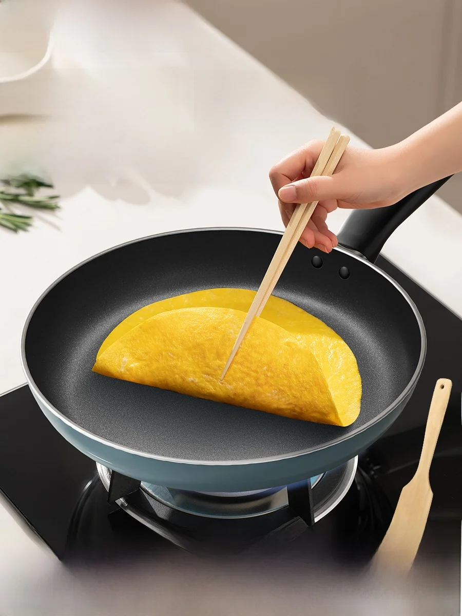 Supor 家庭用 フライパン【ノンスティック・ステーキ・薄焼き・卵焼き用・ガス・IH対応】