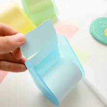 テープスタンド型メモクリエイティブ文具【韓国製・剥がせる付箋紙】