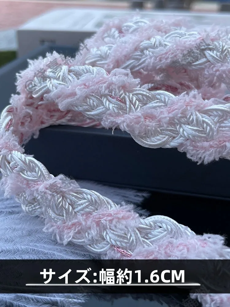 かぎ針で編むリボン小物：花柄デザインのDIYセットで手作り飾りを実現