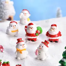 可愛い雪だるまのミニチュア景観！クリスマスデコレーション【デスク用・DIY装飾・雪景色】
