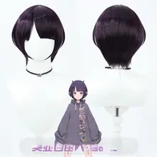 ショートヘアコスプレウィッグ【リアルな頭皮感・カジュアルファッション】
