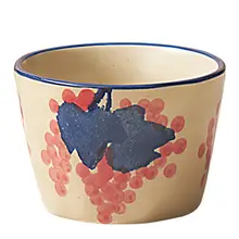 レトロスタイルのティーカップセット【4個入り・陶器製・功夫茶具】