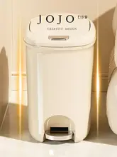 ゴミ箱 手押しフットペダル式 防水 大容量 蓋付き