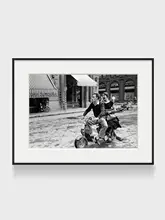 ヴィンテージ風 モノクロ写真アート【インテリア装飾・寝室やホテルに最適】