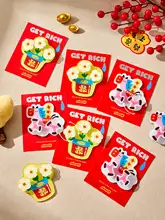 馬年の立体アクリルデコレーションマグネットシール【磁石付・創意デザイン】