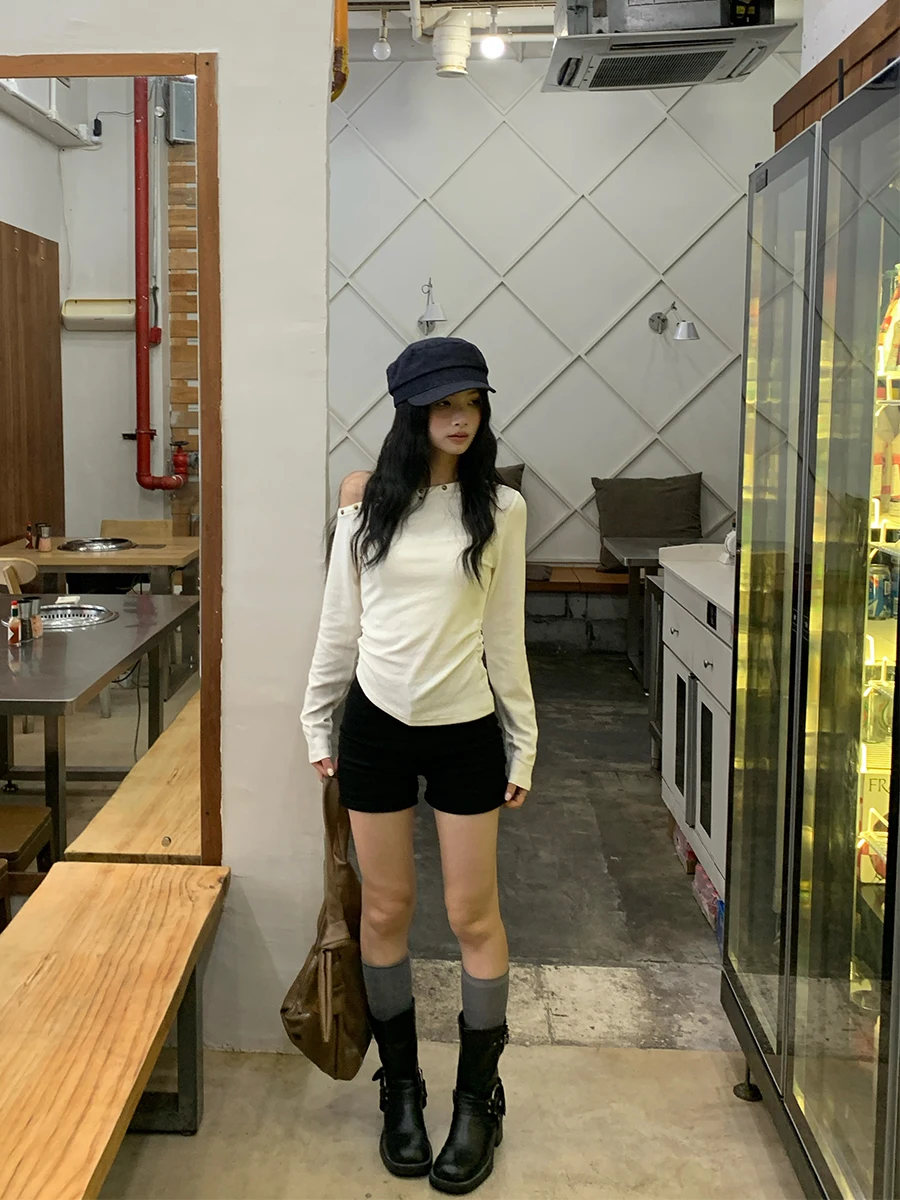 レディース ボーイッシュ トップスとワイドパンツのセットアップ：春のカジュアルスタイルを実現