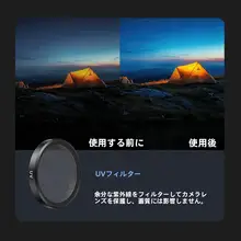 TELESIN フィルターセット アクションカム用 DJI Osmo Action 対応 CPL偏光 ND減光 プロテクター 「Telesin」
