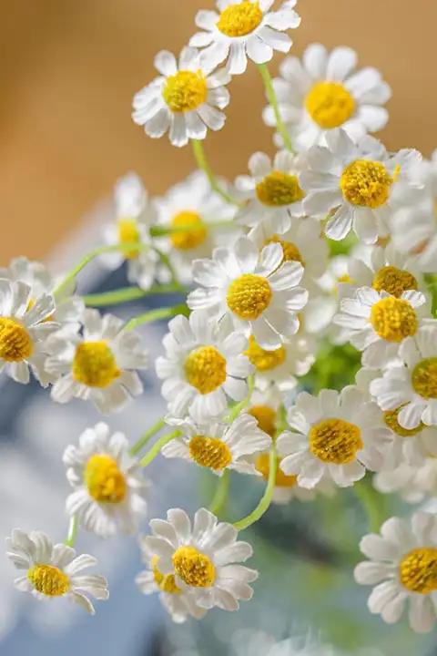 リアルな質感の小菊の造花【インテリア装飾用・リビングやダイニングテーブル向け】