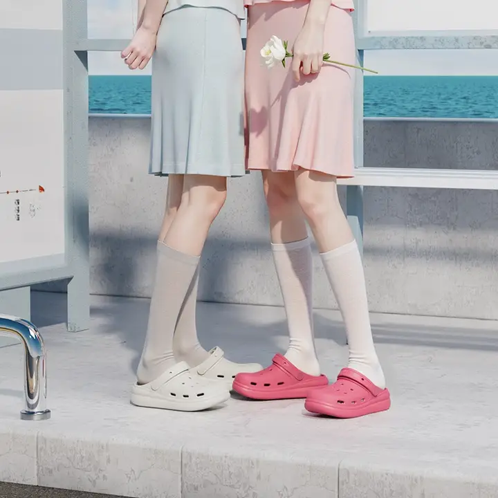 女性用厚底サンダル【アウトドア・快適ソフト底・防滑・夏用】