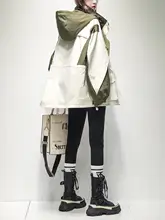 トレンチコート【切替デザイン・ウエストシェイプ・フード付き】