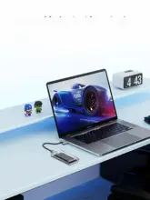 Orico mSATA SSDケース クリア 高速転送 Type-C変換 ノートPC用 外付け