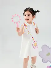 女の子用 夏用 半袖ワンピース【カラフルな花柄・ノースリーブ・子供用】（セットアップ対応）