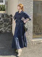 春のカジュアルデニムコーディネート【軽やかな雰囲気・半身スカート・二点セットアップ対応】