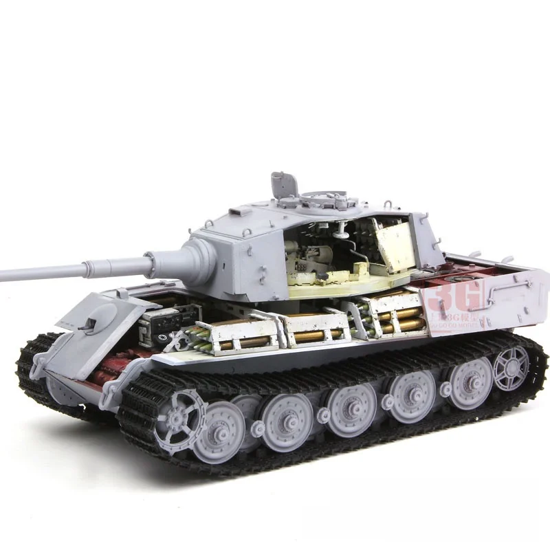 大戦モデル SPS-037 キングタイガー：1:35スケールの内構組み立て戦車の実用性と価格分析