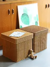 収納バスケット リビング 用 紙 本 お菓子 雑貨 バスルーム 洗濯物 収納 キャビネット 整理 バンブースタイル