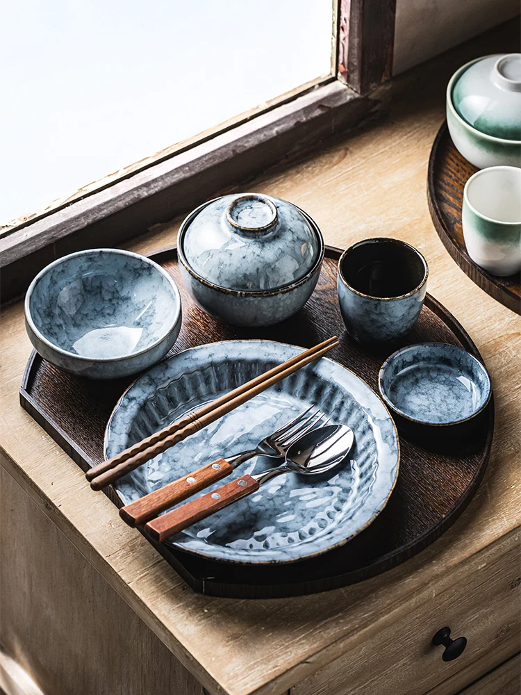 月子用一人前の食器セット：産後一ヶ月外出時の食事管理に最適な実用性を備えたアイテム