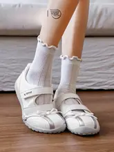 サンダル レディース バレエ風 ドイツントレーニングシューズ マジックテープ 通気性 メッシュ カジュアル 着回し 夏「feiyue」