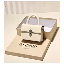 小型レザー手提げバッグ【デザイン性高い・通勤・肩掛け・斜め掛け対応】