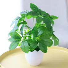 高品質フェイクグリーンデスク装飾用プラスチック植物【小型・リアルな草花】