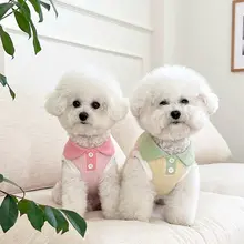 嬉皮狗 ポロベスト 夏用 薄手ペットウェア【犬服・テディベア・チワワ・猫用】