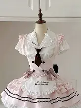 可愛らしい学院風レイヤードブラウス【フリルデザイン・ピンク・ロリータスタイル】