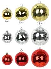 舞台用カラーレーザー効果ボール【ミラー反射・KTV・撮影用】