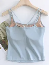 涼感のある美背キャミソール【パッド付き・快適な着心地・夏用】