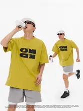 半袖Tシャツ ユニセックス ロゴ 速乾 接触冷感 抗菌 着回し カジュアル オーバーサイズ 夏 「OWOX」