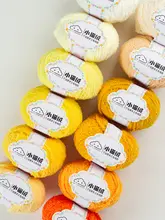 可愛いデザインの毛糸雪玉【DIY手作り刺繍材料・プラスチックメッシュ版】（セットアップ対応）