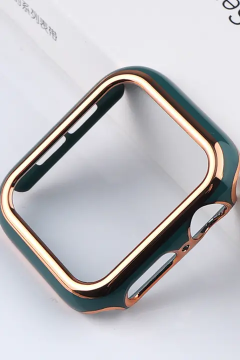 Apple Watch対応保護ケース【半包タイプ・防落下設計・二色バンド】（セットアップ対応）